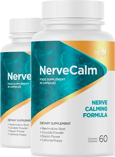 NerveCalm nerve comfort formula bottles